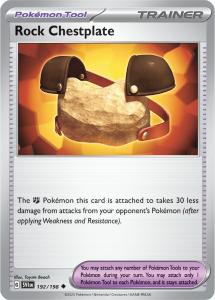 SV1 - Scarlet&Violet - 192/198 - Rock Chestplate - Uncommon