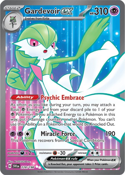 SV1 - Scarlet&Violet - 228/198 - Gardevoir ex - Ultra Rare