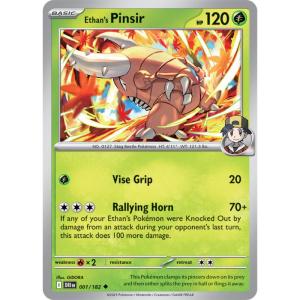 SV10 - Destined Rivals - 001/182 - Ethan's Pinsir - Uncommon