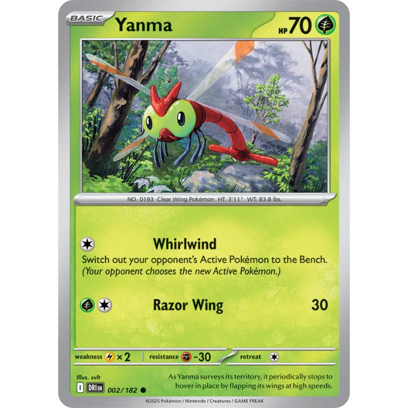 SV10 - Destined Rivals - 002/182 - Yanma - Common REVERSE