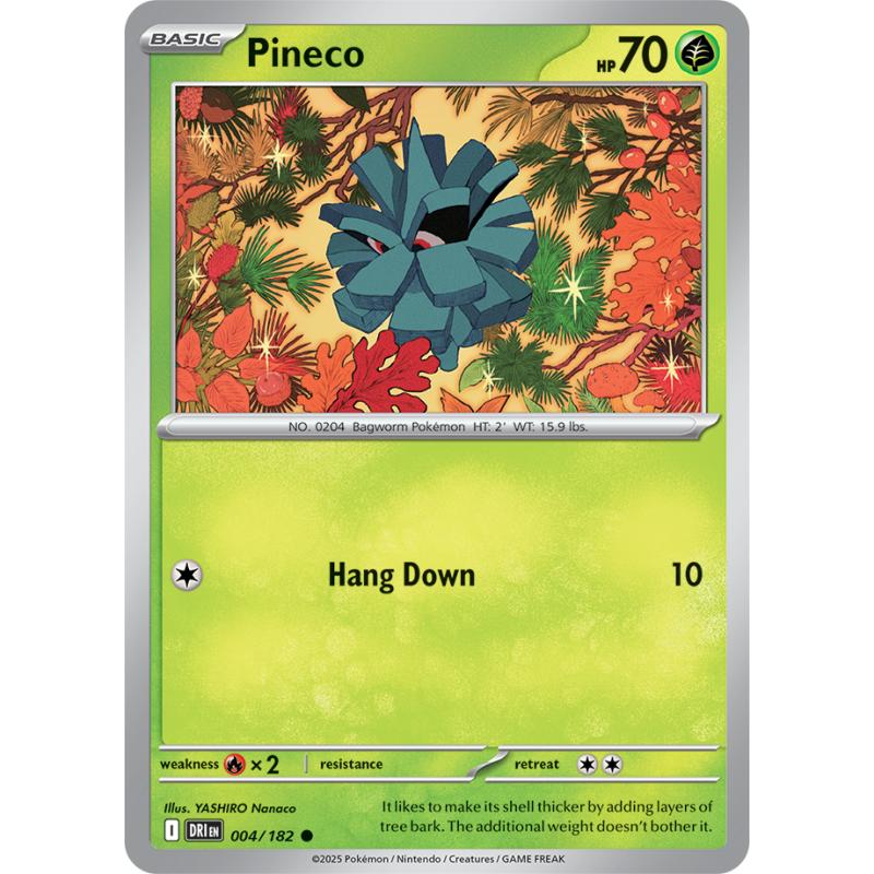 SV10 - Destined Rivals - 004/182 - Pineco - Common
