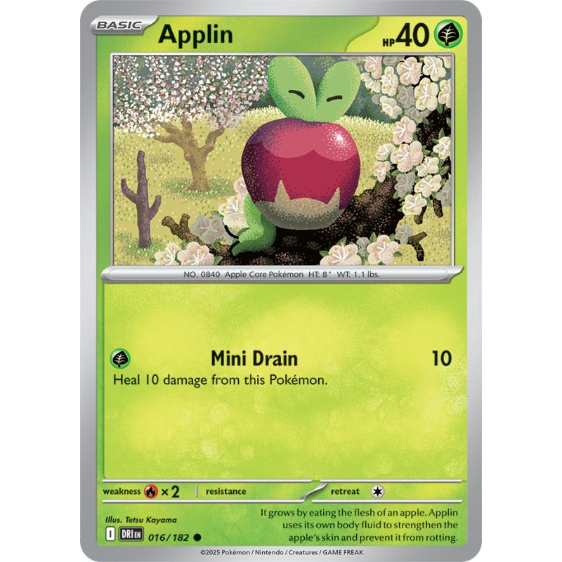 SV10 - Destined Rivals - 016/182 - Applin - Common