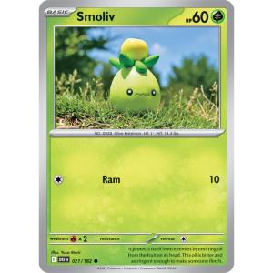 SV10 - Destined Rivals - 021/182 - Smoliv - Common REVERSE