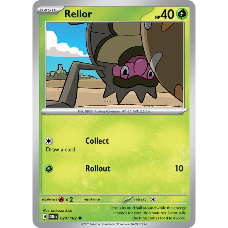 SV10 - Destined Rivals - 024/182 - Rellor - Common REVERSE