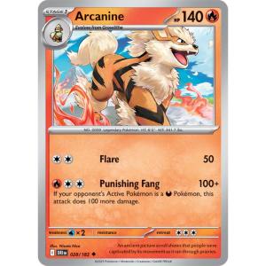 SV10 - Destined Rivals - 028/182 - Arcanine - Uncommon