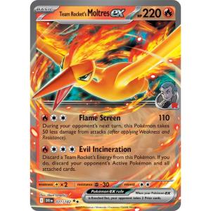 SV10 - Destined Rivals - 031/182 - Team Rocket's Moltres ex - Double Rare