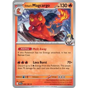 SV10 - Destined Rivals - 036/182 - Ethan's Magcargo - Rare