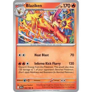 SV10 - Destined Rivals - 042/182 - Blaziken - Rare REVERSE