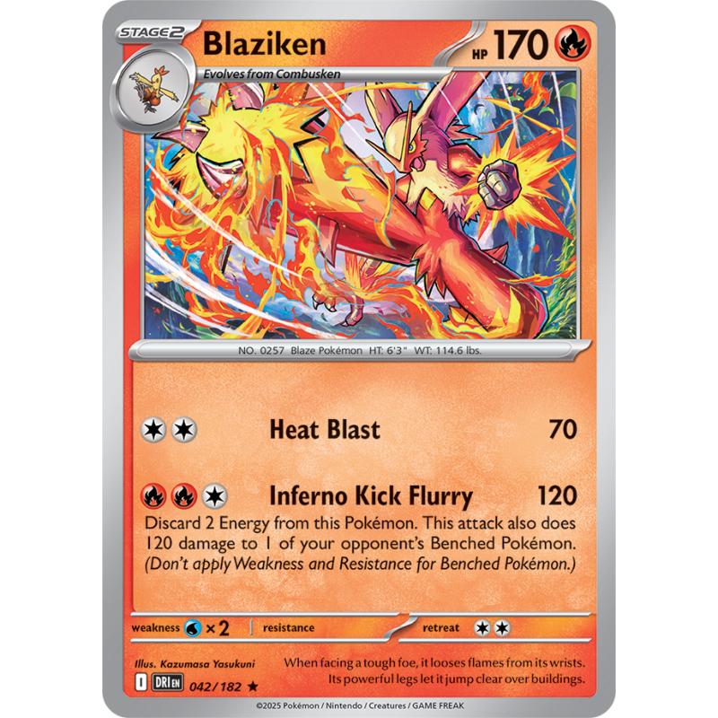 SV10 - Destined Rivals - 042/182 - Blaziken - Rare