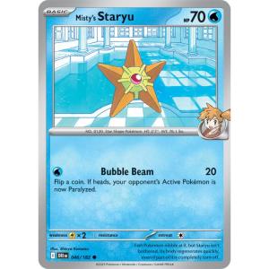 SV10 - Destined Rivals - 046/182 - Misty's Staryu - Common