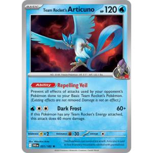 SV10 - Destined Rivals - 051/182 - Team Rocket's Articuno - Rare