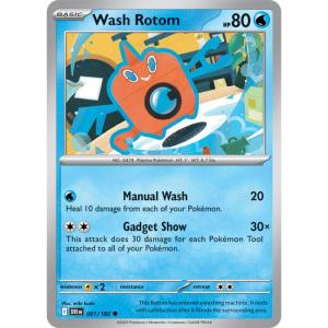 SV10 - Destined Rivals - 061/182 - Wash Rotom - Common