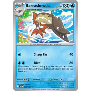 SV10 - Destined Rivals - 063/182 - Barraskewda - Uncommon REVERSE