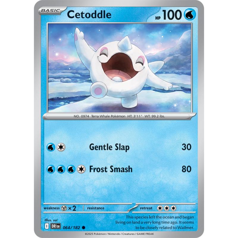 SV10 - Destined Rivals - 064/182 - Cetoddle - Common REVERSE