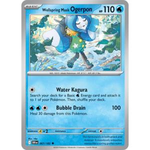 SV10 - Destined Rivals - 067/182 - Wellspring Mask Ogerpon - Uncommon