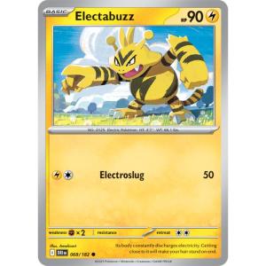 SV10 - Destined Rivals - 068/182 - Electabuzz - Common REVERSE