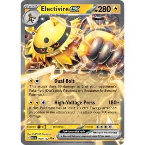 SV10 - Destined Rivals - 069/182 - Electivire ex - Double Rare