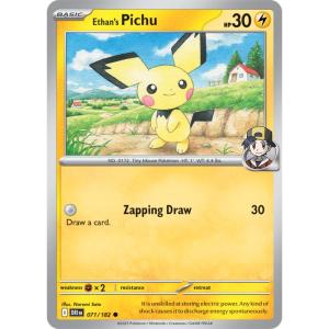 SV10 - Destined Rivals - 071/182 - Ethan's Pichu - Common