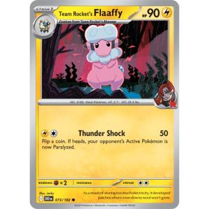SV10 - Destined Rivals - 073/182 - Team Rocket's Flaaffy - Common