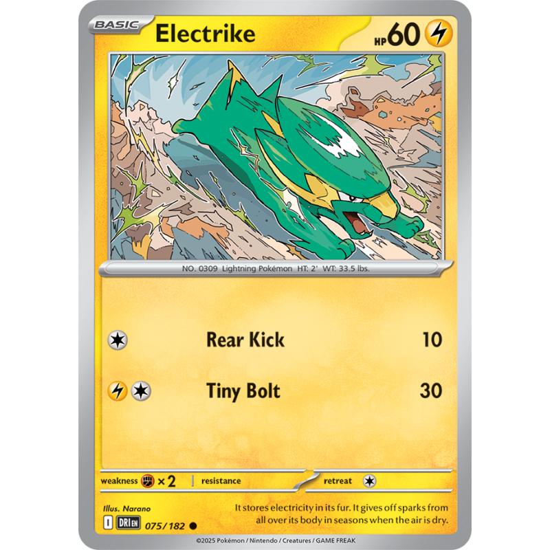 SV10 - Destined Rivals - 075/182 - Electrike - Common