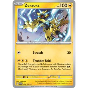 SV10 - Destined Rivals - 078/182 - Zeraora - Rare