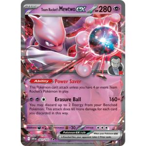 SV10 - Destined Rivals - 081/182 - Team Rocket's Mewtwo ex - Double Rare