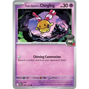SV10 - Destined Rivals - 085/182 - Team Rocket's Chingling - Common REVERSE