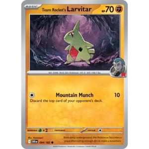 SV10 - Destined Rivals - 094/182 - Team Rocket's Larvitar - Common