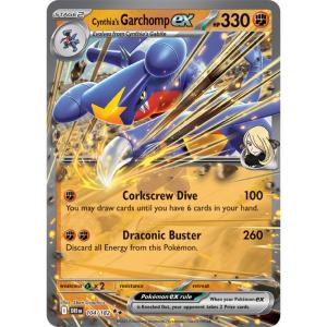 SV10 - Destined Rivals - 104/182 - Cynthia's Garchomp ex - Double Rare