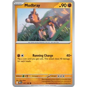 SV10 - Destined Rivals - 107/182 - Mudbray - Common