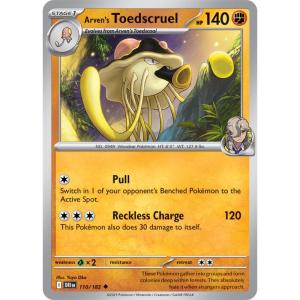 SV10 - Destined Rivals - 110/182 - Arven's Toedscruel - Uncommon REVERSE