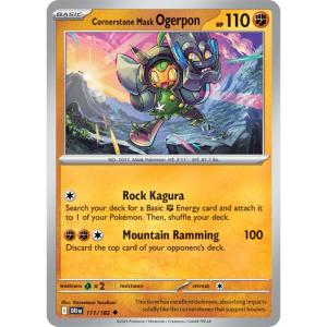 SV10 - Destined Rivals - 111/182 - Cornerstone Mask Ogerpon - Uncommon