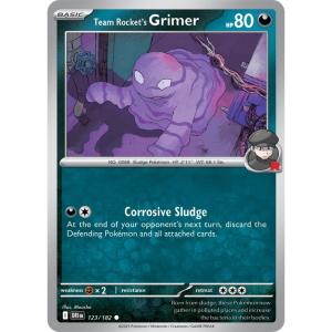 SV10 - Destined Rivals - 123/182 - Team Rocket's Grimer - Common