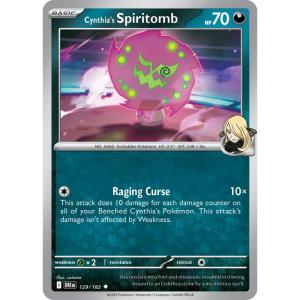 SV10 - Destined Rivals - 129/182 - Cynthia's Spiritomb - Uncommon