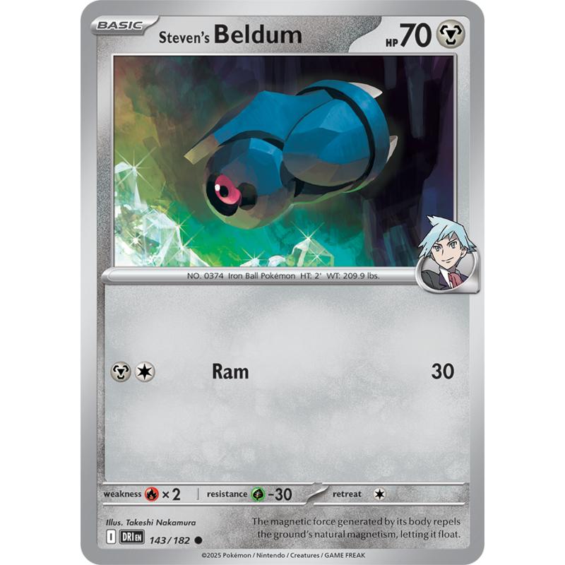 SV10 - Destined Rivals - 143/182 - Steven's Beldum - Common