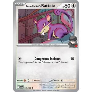 SV10 - Destined Rivals - 147/182 - Team Rocket's Rattata - Common
