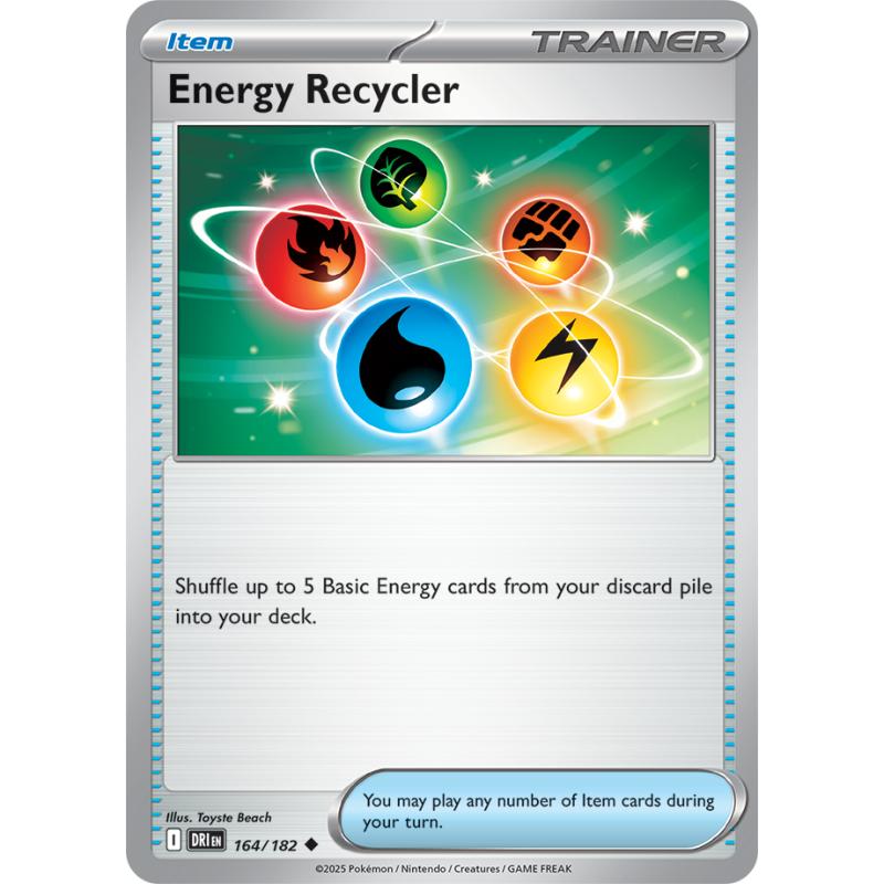 SV10 - Destined Rivals - 164/182 - Energy Recycler - Uncommon