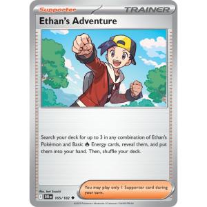 SV10 - Destined Rivals - 165/182 - Ethan's Adventure - Uncommon REVERSE
