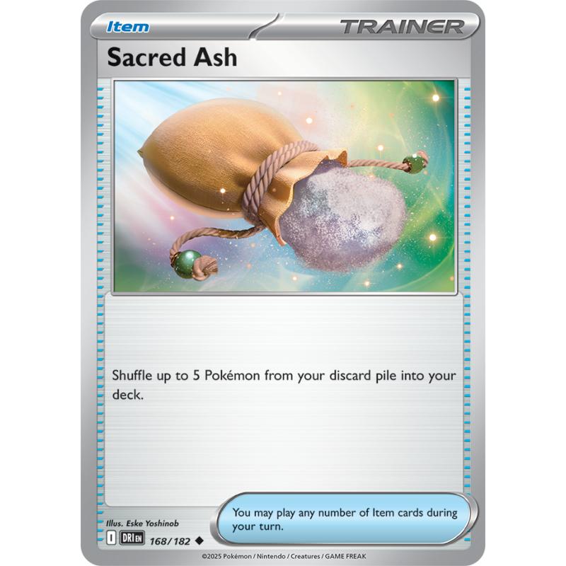 SV10 - Destined Rivals - 168/182 - Sacred Ash - Uncommon REVERSE