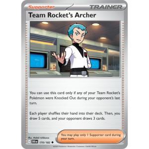 SV10 - Destined Rivals - 170/182 - Team Rocket's Archer - Uncommon