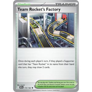 SV10 - Destined Rivals - 173/182 - Team Rocket's Factory - Uncommon