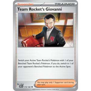 SV10 - Destined Rivals - 174/182 - Team Rocket's Giovanni - Uncommon REVERSE