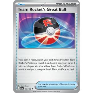 SV10 - Destined Rivals - 175/182 - Team Rocket's Great Ball - Uncommon