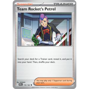 SV10 - Destined Rivals - 176/182 - Team Rocket's Petrel - Uncommon