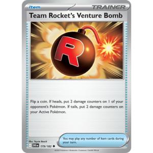 SV10 - Destined Rivals - 179/182 - Team Rocket's Venture Bomb - Uncommon