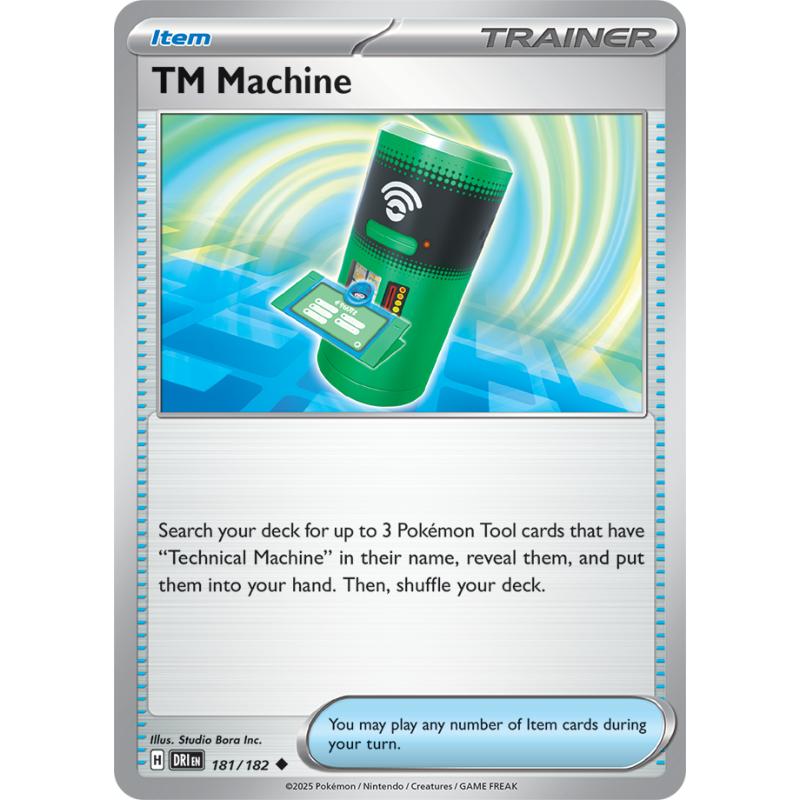 SV10 - Destined Rivals - 181/182 - TM Machine - Uncommon REVERSE