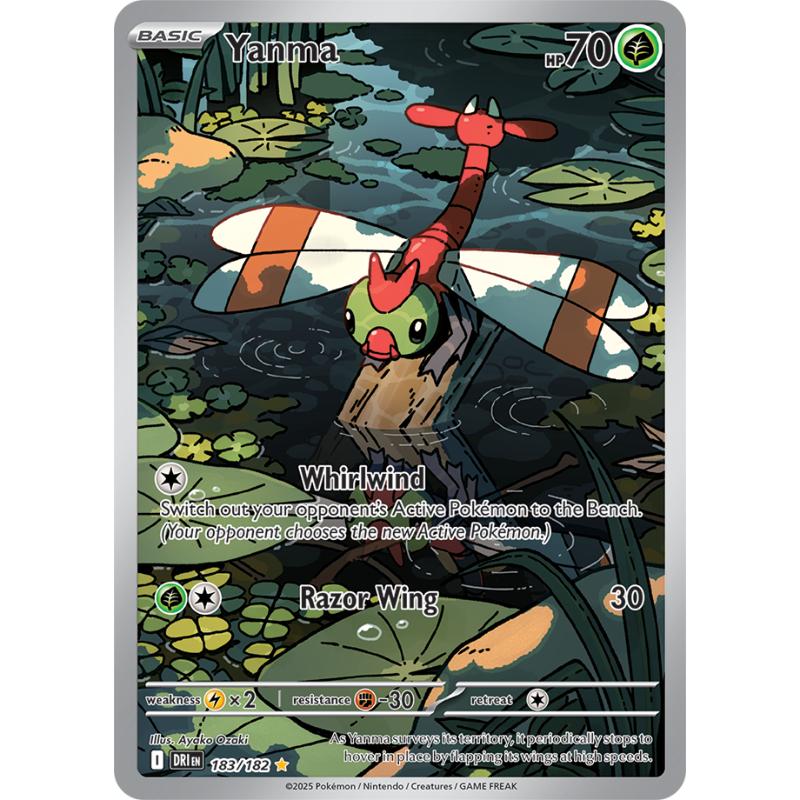 SV10 - Destined Rivals - 183/182 - Yanma - Illustration Rare