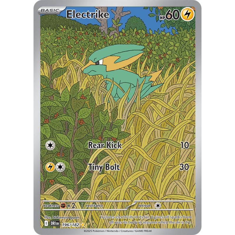 SV10 - Destined Rivals - 196/182 - Electrike - Illustration Rare