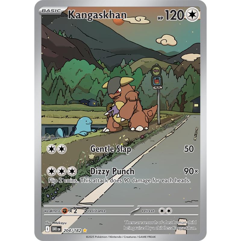 SV10 - Destined Rivals - 204/182 - Kangaskhan - Illustration Rare