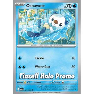 SV10.5W - White Flare - 021/086 - Oshawott - Tinsel Holo Promo